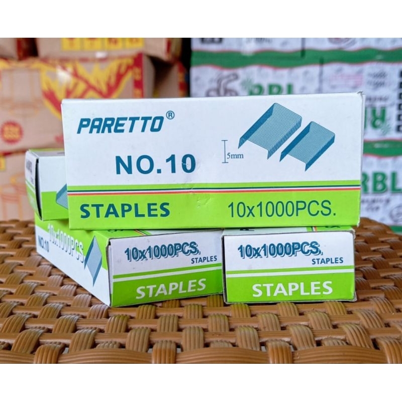 

Isi Staples Paretto No.10