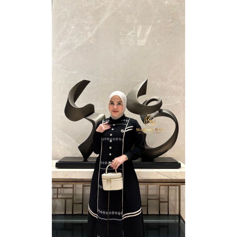 Abaya Luna Madinah RAS Gamis Syar'i Mewah dan Elegant