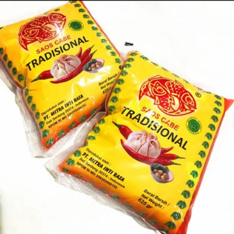 

Saos Cabe Tradisional 625gr - Saos Murah Tradisional