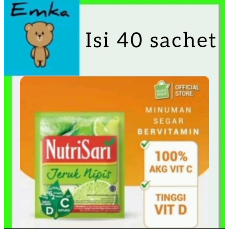 

nutrisari jeruk nipis isi 40 sachet