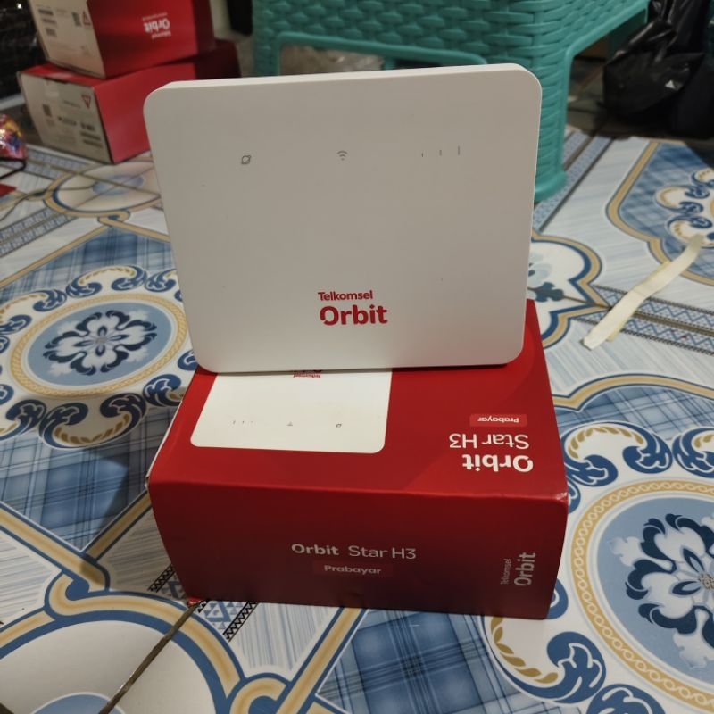 Orbit star H3 ready unlock all operator dan lock bonus kuota 150 gb selama 6 bulan