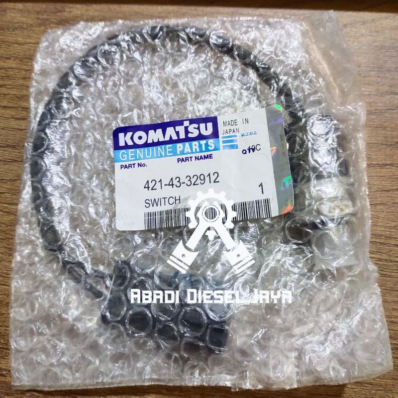 421-43-32912 Sensor Pressure Wheel Loader Komatsu