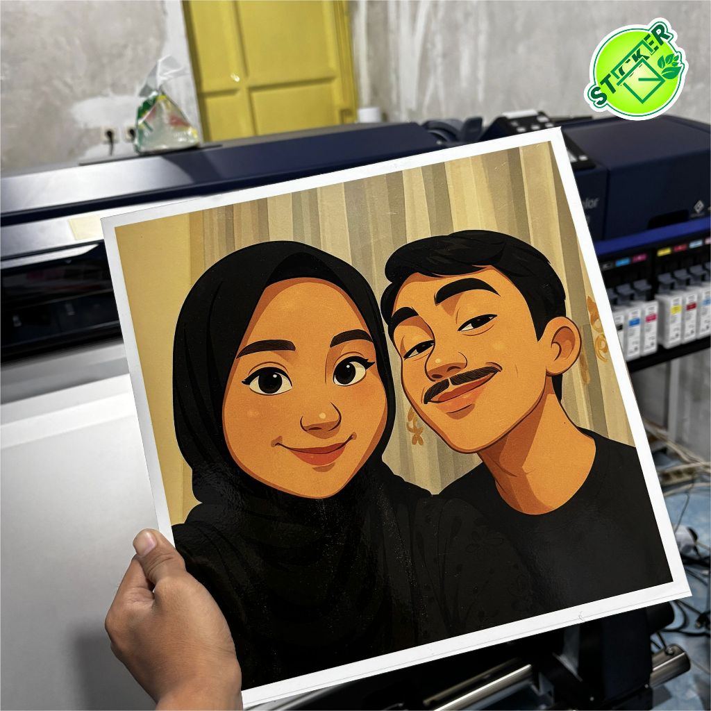 FOTO CUSTOM KARTUN CETAK FOTO CUSTOM KARTUN MDF