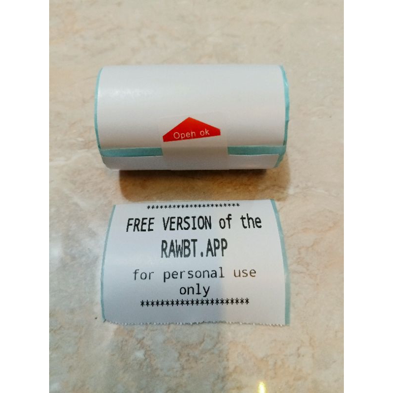 

Thermal Sticker Label 57x30