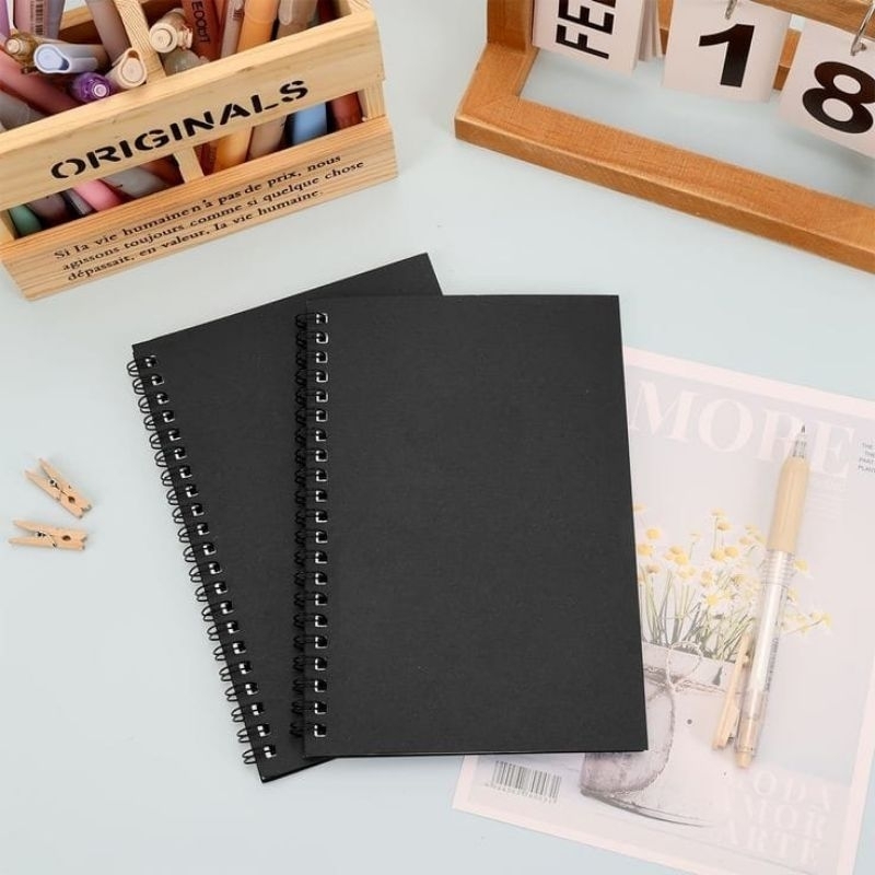 

Sketchbook isi 100 halaman Sketch book isi Polos Dan Garis Ukuran A6 Buku Sketsa Cover vintage