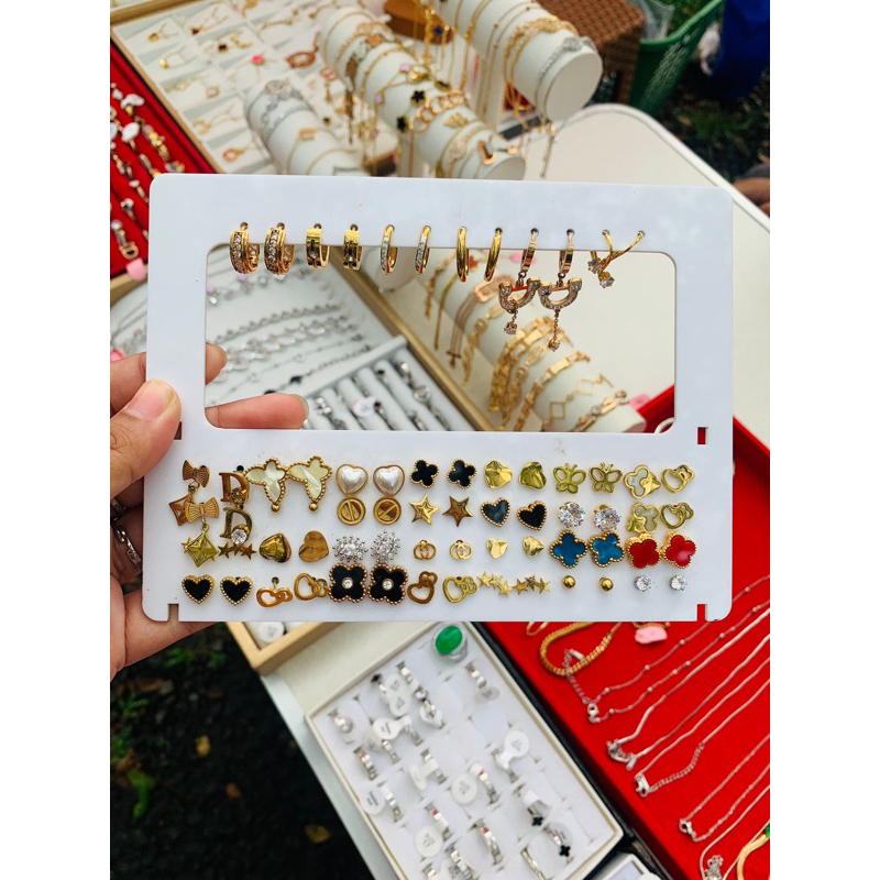 Anting anting perhiasan titanium