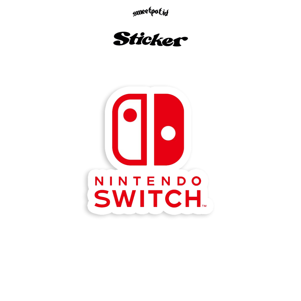 

(BISA COD) STIKER AESTHETIC "NINTENDO SWITCH" / STIKER HELM / STIKER LOCAL BRAND / STIKER AESTETHIC / ANTI AIR / STICKER BIJIAN / STICKER ECERAN / STICKER METAL / STICKER POP / VIRAL