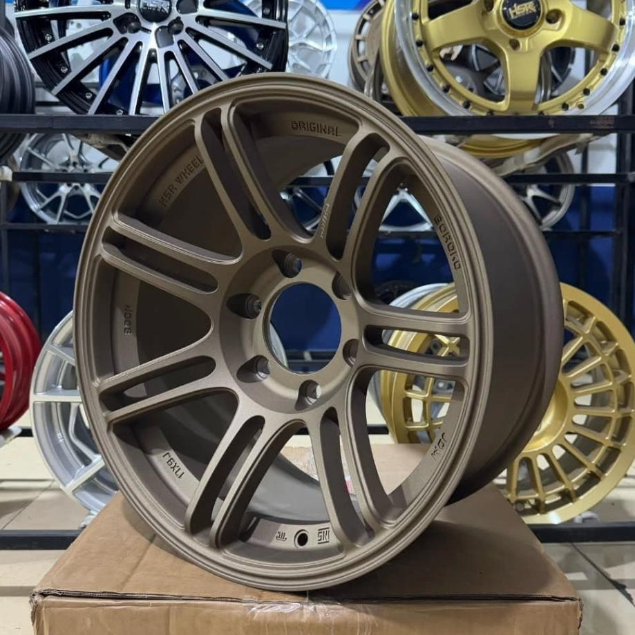 Velg Racing Mobil Fortuner, Everest, Hilux, Ring 17 Lebar 9 Velg Hsr Wheel Boon