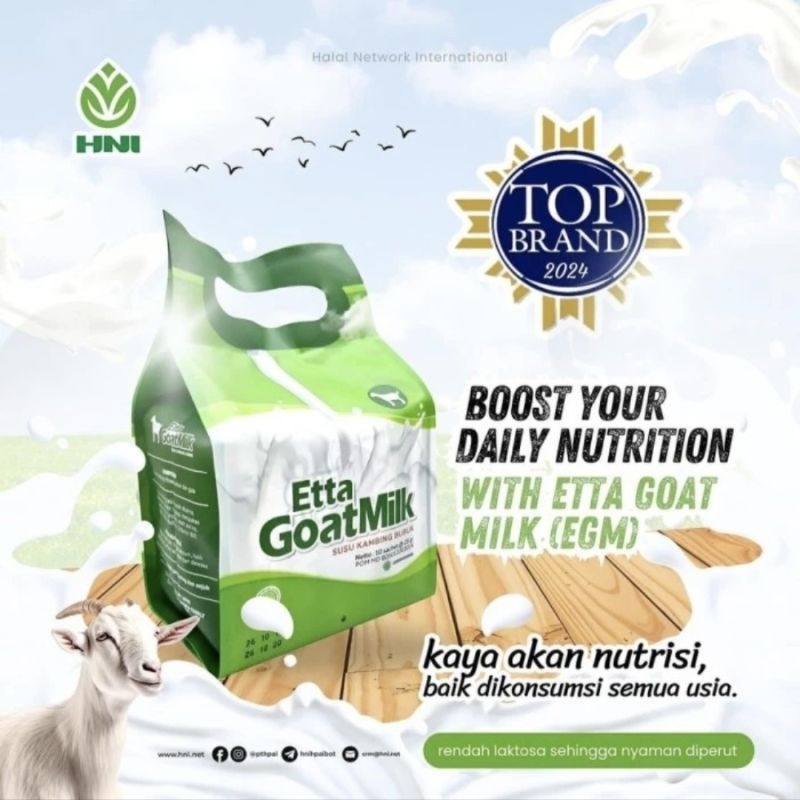 

Susu Kambing Murni dan Sehat HNI HPAI Original (Etawa Goat Milk)