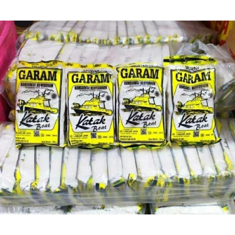 

GARAM BERYODIUM CAP KATAK BOAT 150gr / 200gr//GARAM MURAH//GARAM ECER//GARAM BAL