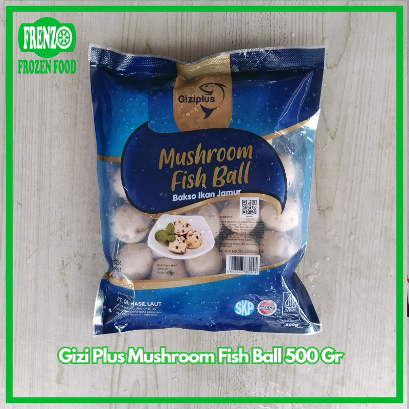 

Gizi Plus Mushroom Fish Ball 500 Gr