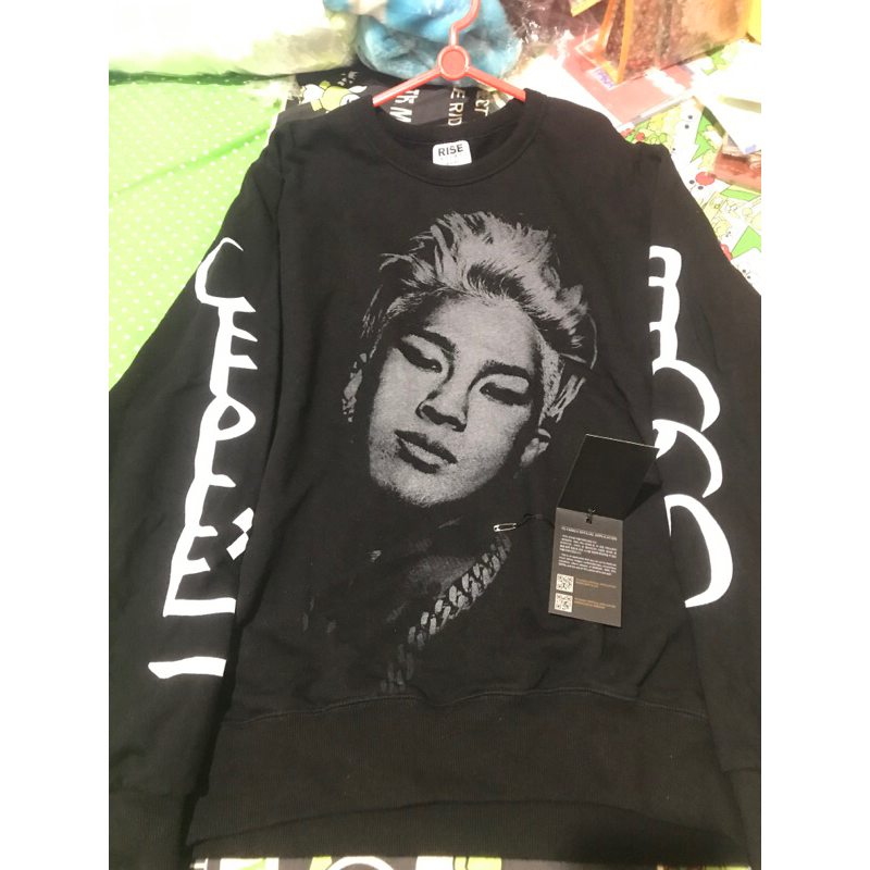 TAEYANG BIG BANG RINGA LINGA RISE YG OFFICIAL SWEATER BAJU G-DRAGON