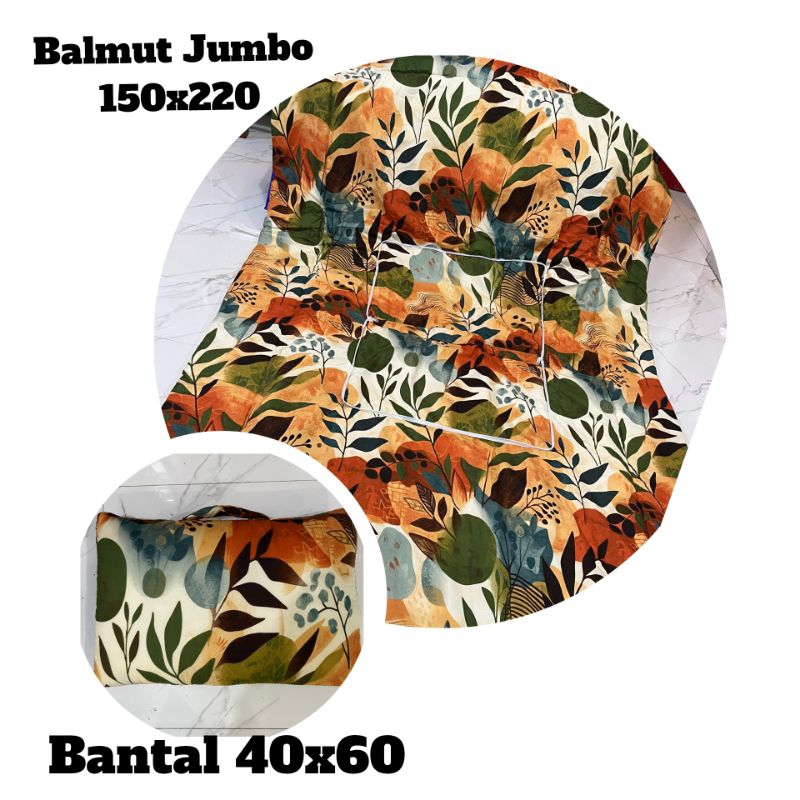 balmut Jumbo dewasa 220x150 isi dacron