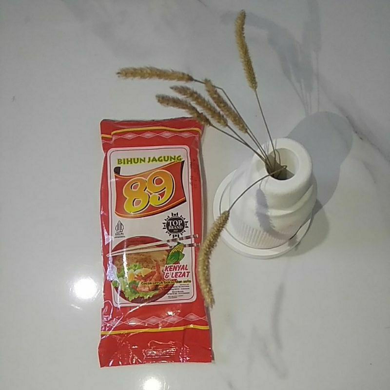 

1 keping bihun jagung kenyal lezat cocok untuk bakso dan soto