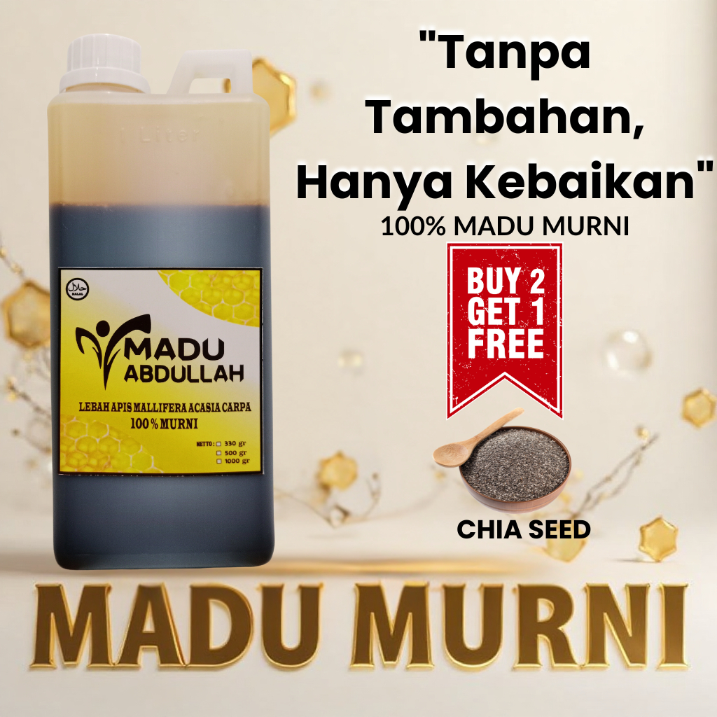 

Madu Akasia Murnitermurah Premium Murni tanpa Campuran Grade Asli Madu1 Kg Hutan Tanpa Campuran