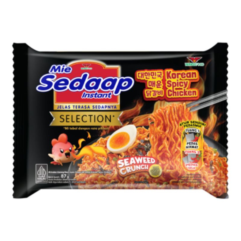 

Mie Sedaap Selection Korean Spisy Chicken 87gr