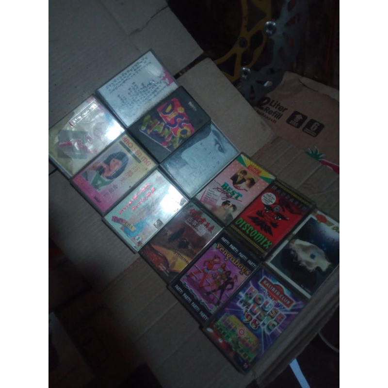 Kaset pita jadul kaset tape pita Mandarin 12pcs