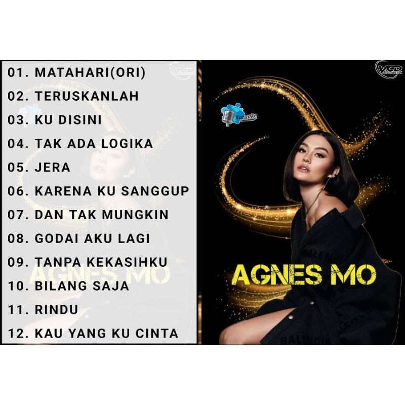 BEST QUALITY Promo Kaset Video Vcd Lagu Agnes Monica TERLARIS DTS ENTERTAINMENT