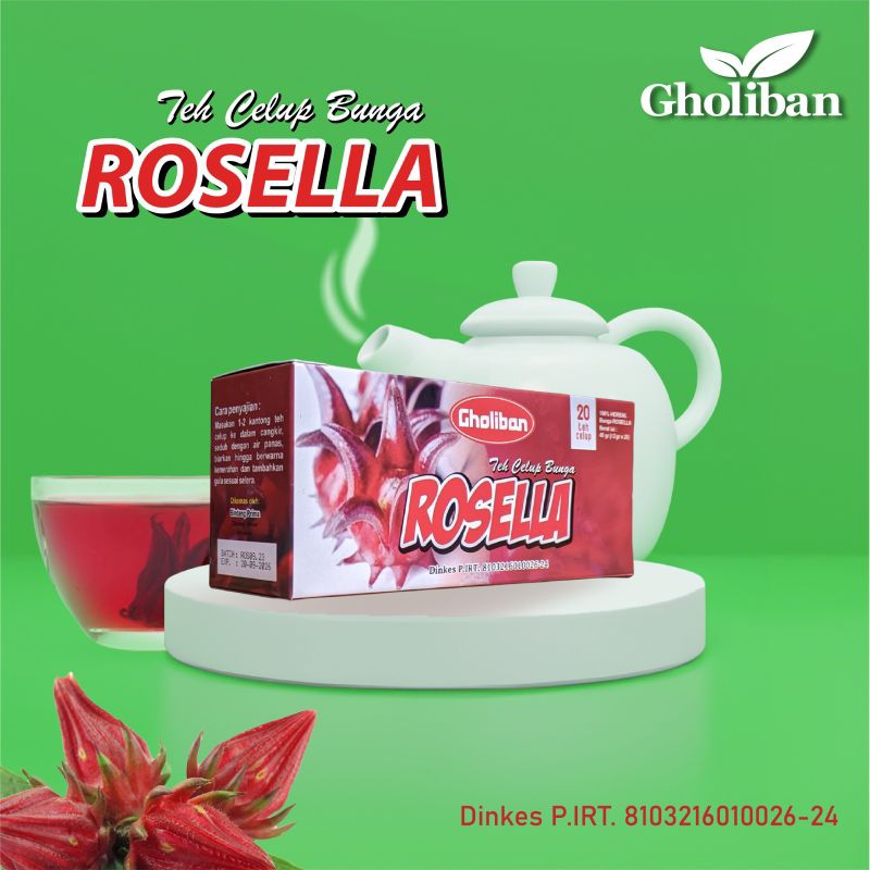 

Teh Celup Bunga Rosella Gholiban