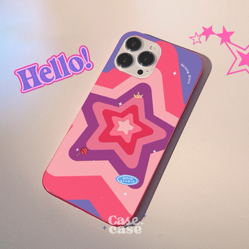 STAR SOFT CASE IPHONE BINTANG CASING IPHONE AESTHETIC CEWEK MURAH UNIK KOREAN COUPLE MAGSAFE X XR 11