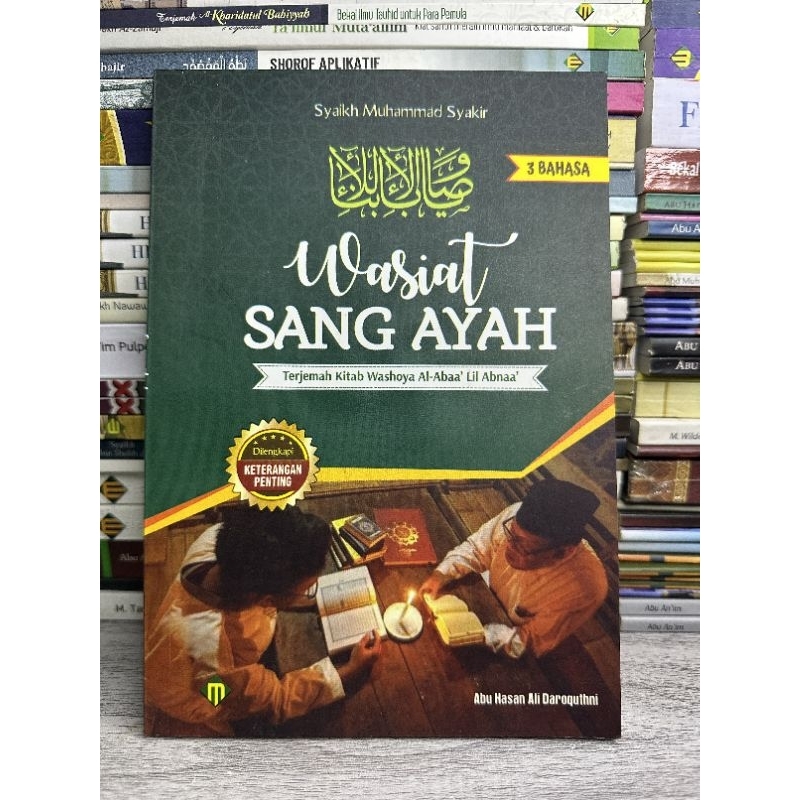 Terjemah Washoya 3 bahasa Murah, Terjemah Washoya