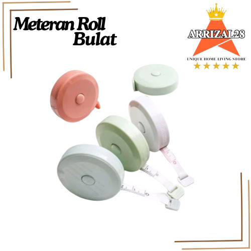 METERAN BULAT ROLL GULUNG MINI 150CM SERBAGUNA