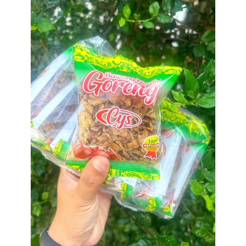 

Bawang Merah Goreng CYS, 10 pcs.,Bawang Goreng 500 Gram, isi 10 Pcs