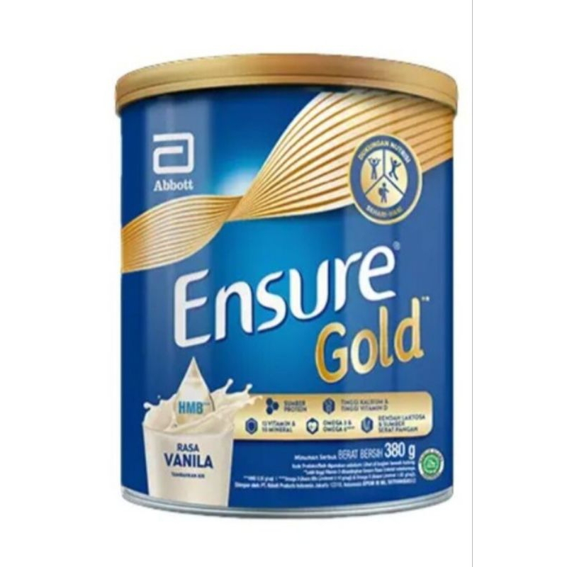 

ENSURE GOLD 380 GRAM RASA VANILLA EXP 2027