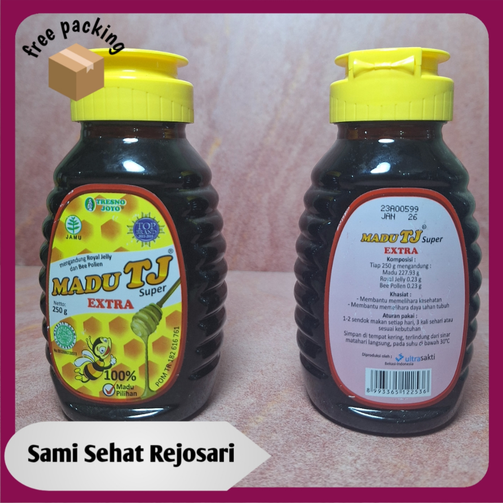 

2 botol Madu Tj Extra 250g