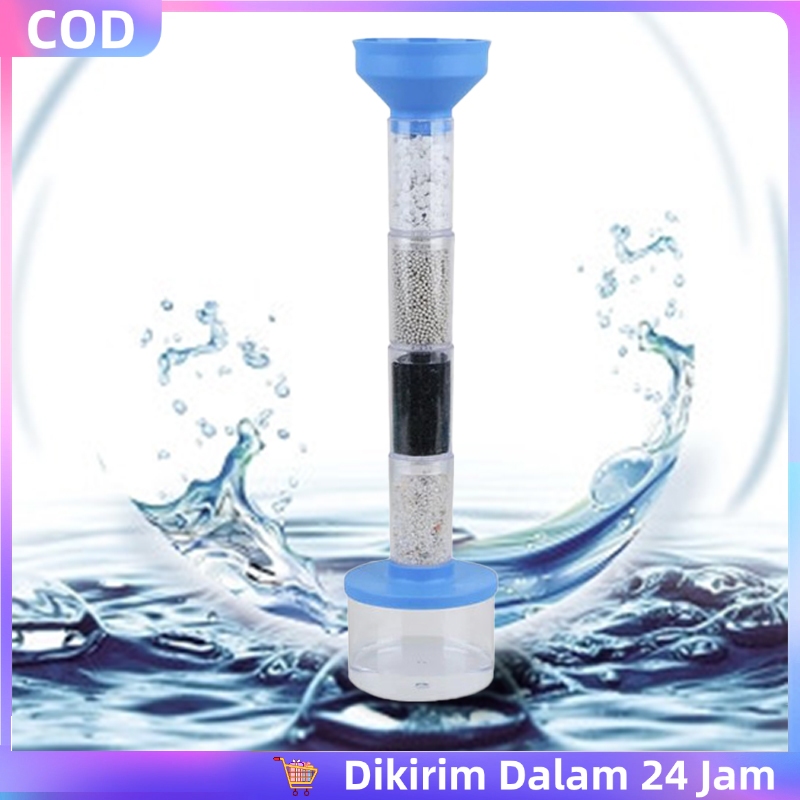 1set Filter Water Water Purifier Air Minum Filter Mineral Water Purifier Kit Sains Sistem Pemurnian 