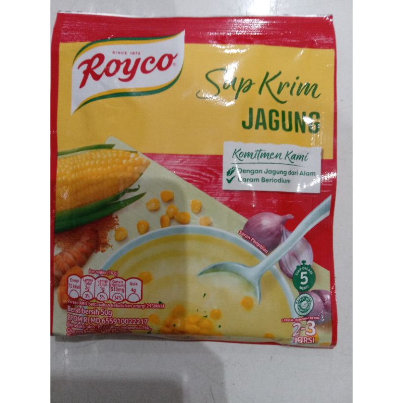 

Royco sup krim jagung