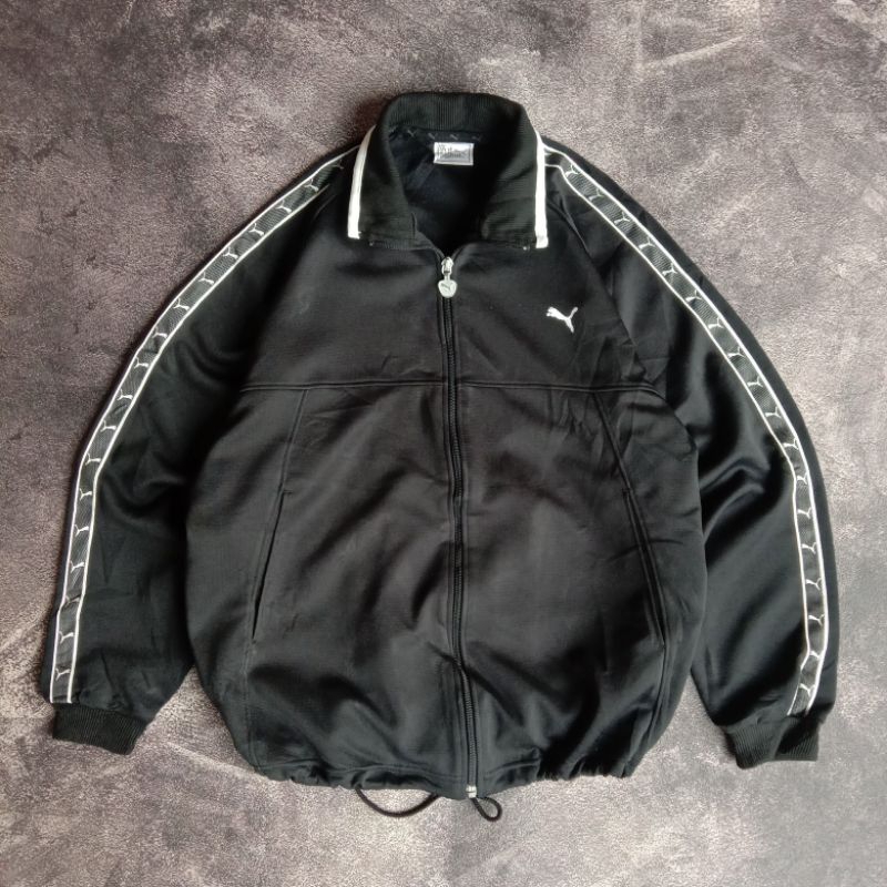 Tracktop Jacket Vintage Full Tapped Puma Original,  vintage jacket Puma good condition, Tracktop jac