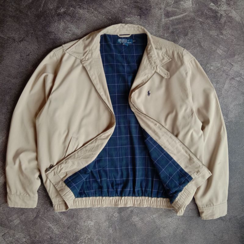 Harrington Polo Ralph Lauren original, Work Jacket polo Ralph Lauren original, casual jaket polo Ral