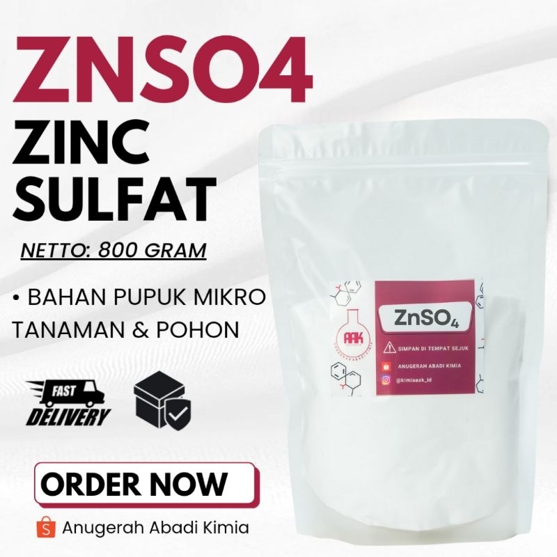 Zinc Sulfat / ZnSo4 / Bahan Pupuk / Seng Sulfat / Zinc Sulphate