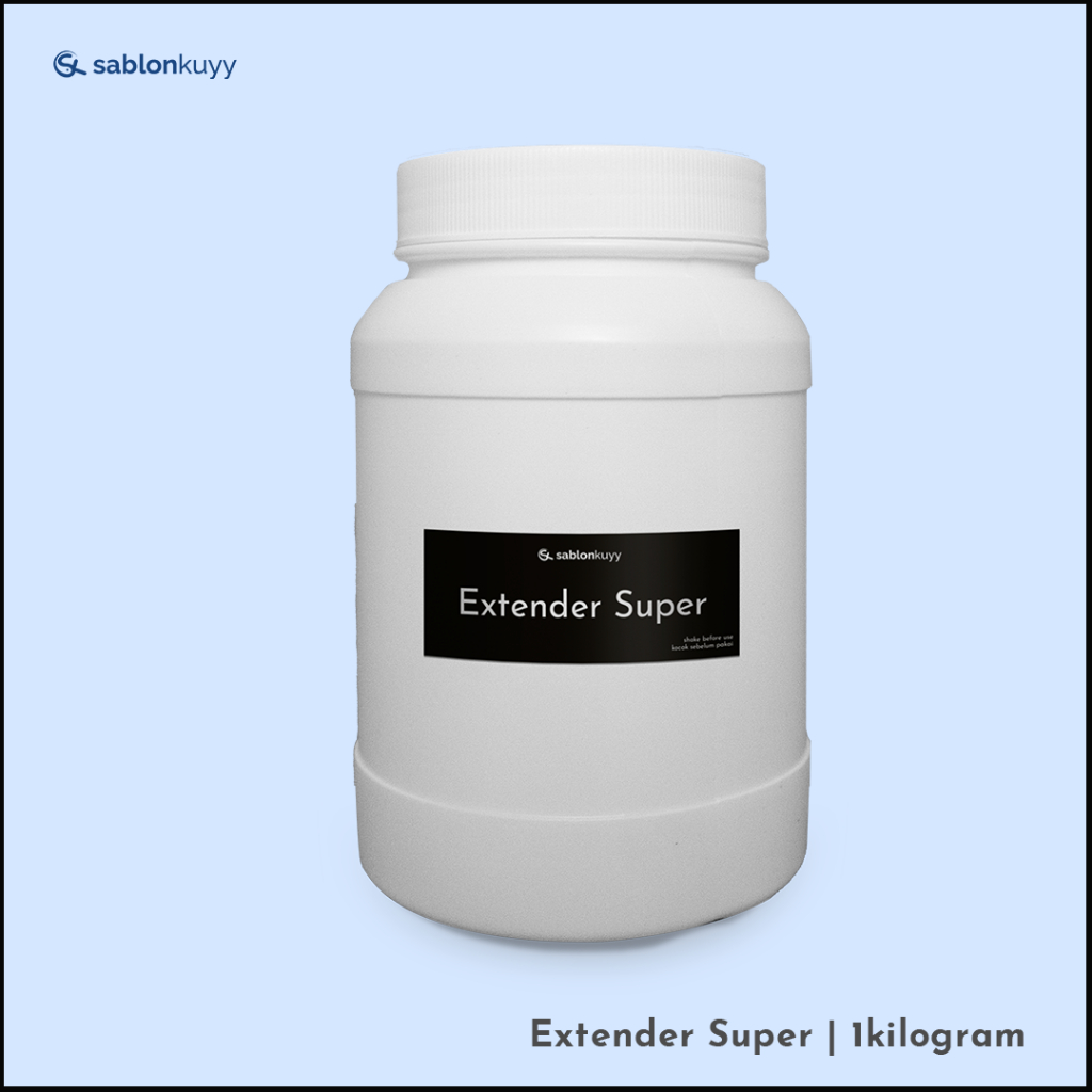 

Extender Super - Campuran Tinta Warna Sablon