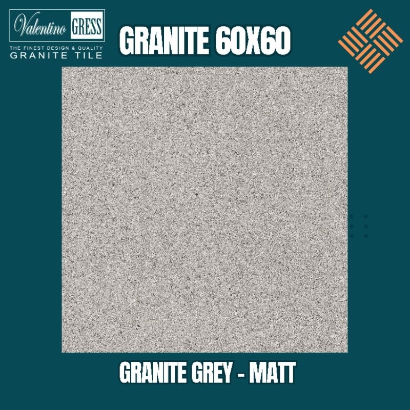 GRANITE 60X60 GRANITE GREY | MATT | VALENTINO GRESS