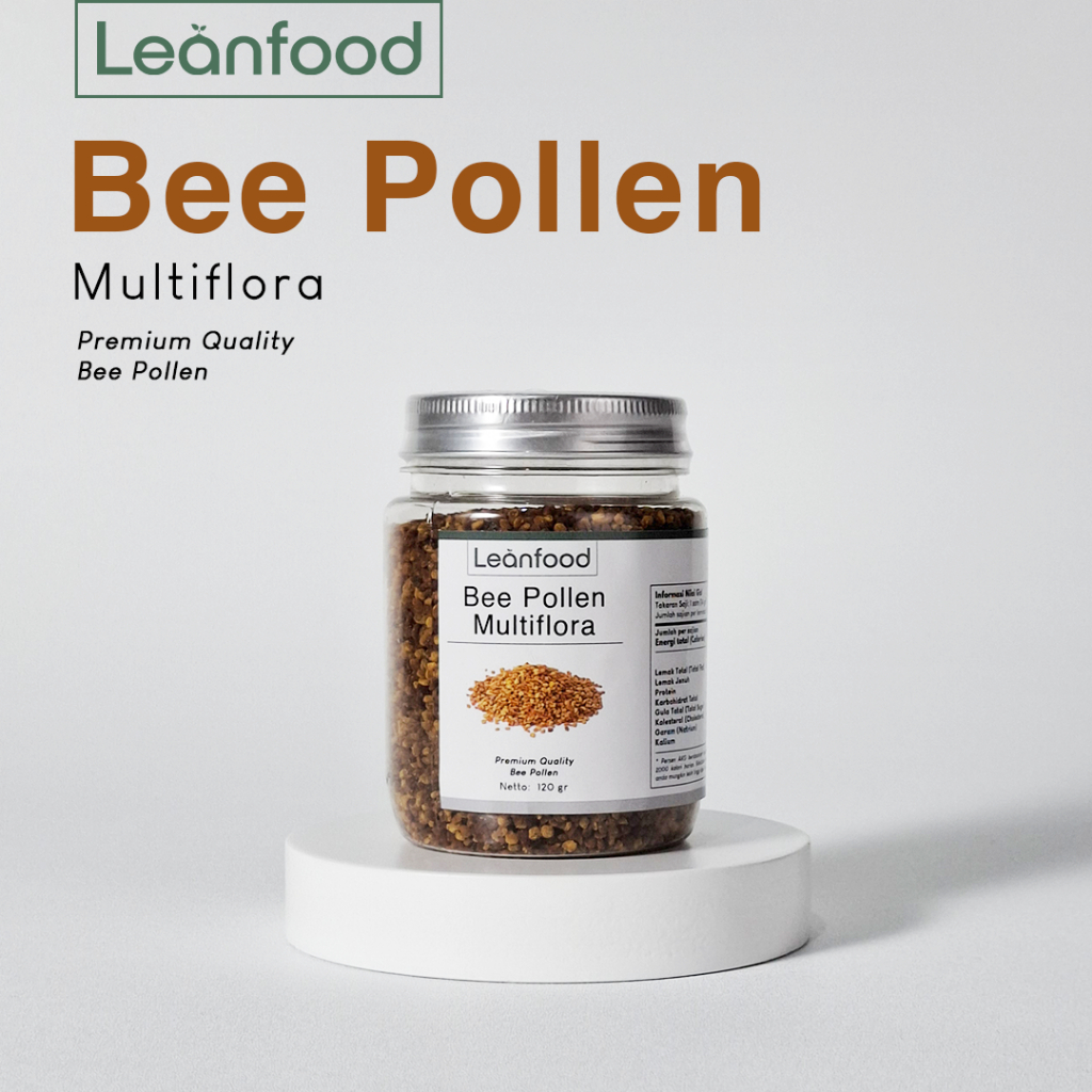 

Raw Bee Pollen Organic Premium 100% Natural dan Halal / Sari Bunga Organik Hasil Lebah / Makanan Sehat / Leanfood [120 gr]