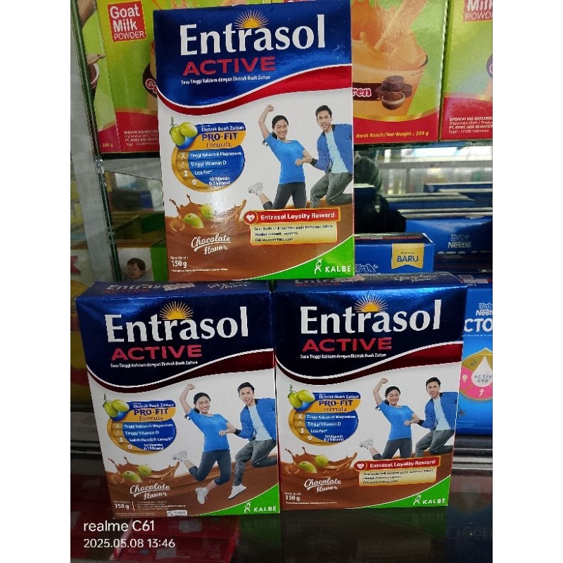 

ENTRASOL ACTIVE 170g//perbox