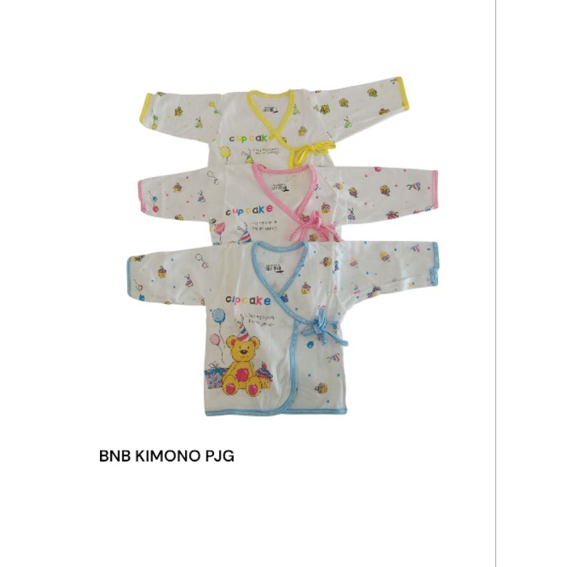 Baju Bayi Baru Lahir Lengan panjang Atasan Piama Bayi Newborn Baju Tidur Bayi Baju bayi newborn fluf