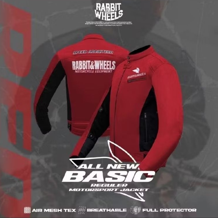 Rabbit And Wheels New Reguler Basic Red