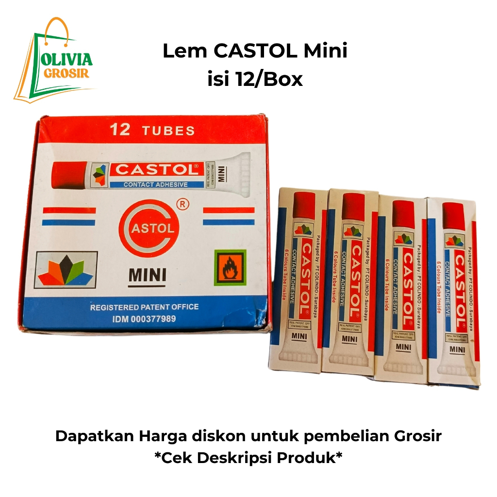 

Lem Castol Mini (Pack & Grosir)