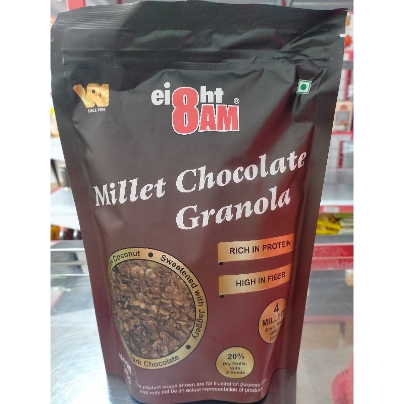 

8AM Millet Chocolate Granola @375gr