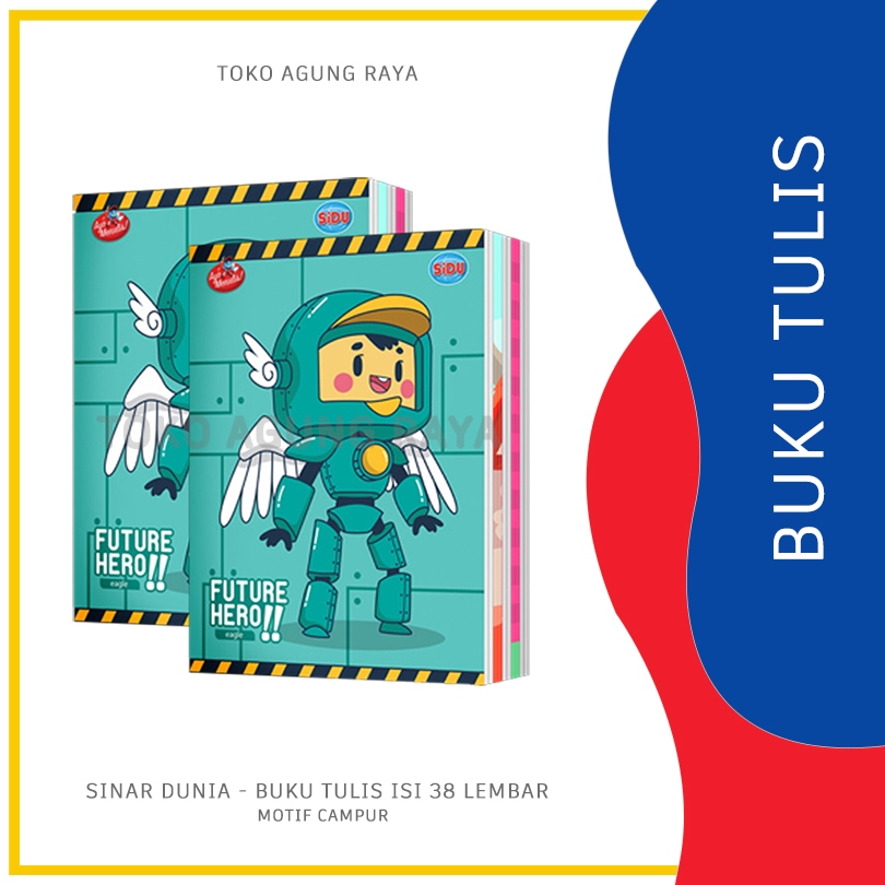 

[ECERAN] BUKU TULIS SINAR DUNIA (SIDU) ISI 38 LEMBAR