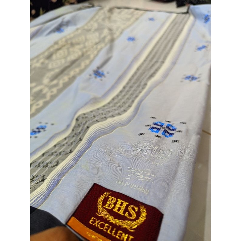 sarung BHS excellent gold ber tanda tangan secound bagus