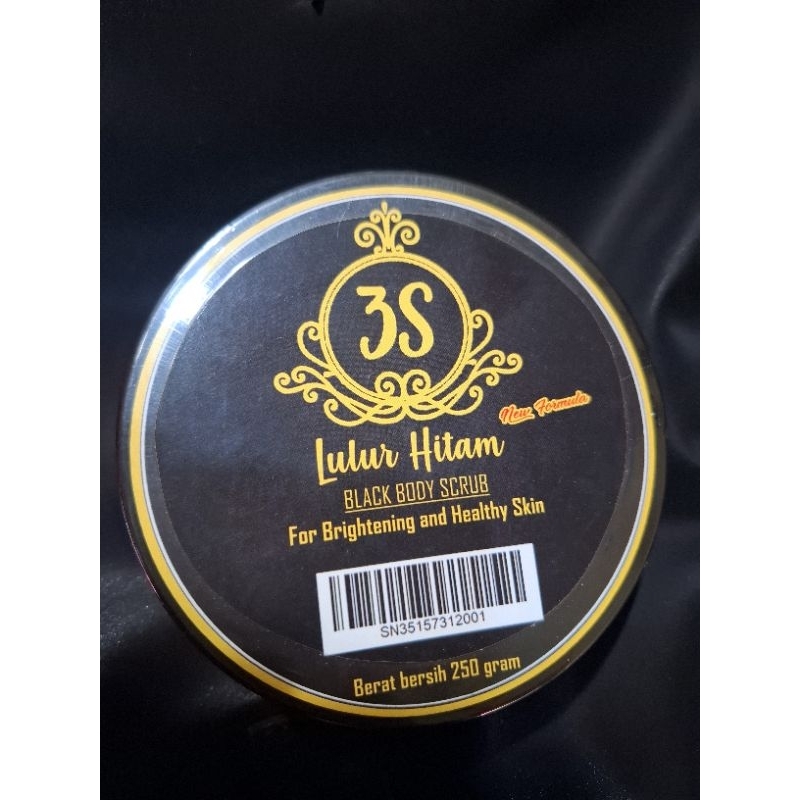 [FREE GIFT]Lulur Hitam Rempah 3S Brightening Pemutih