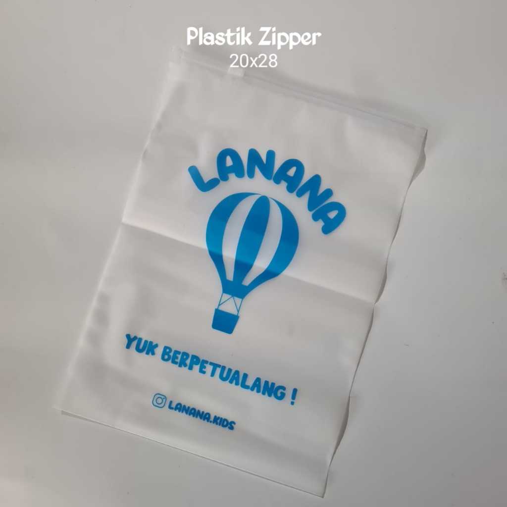

20x28cm zipper custom desain zipperlock plastik pakckaging