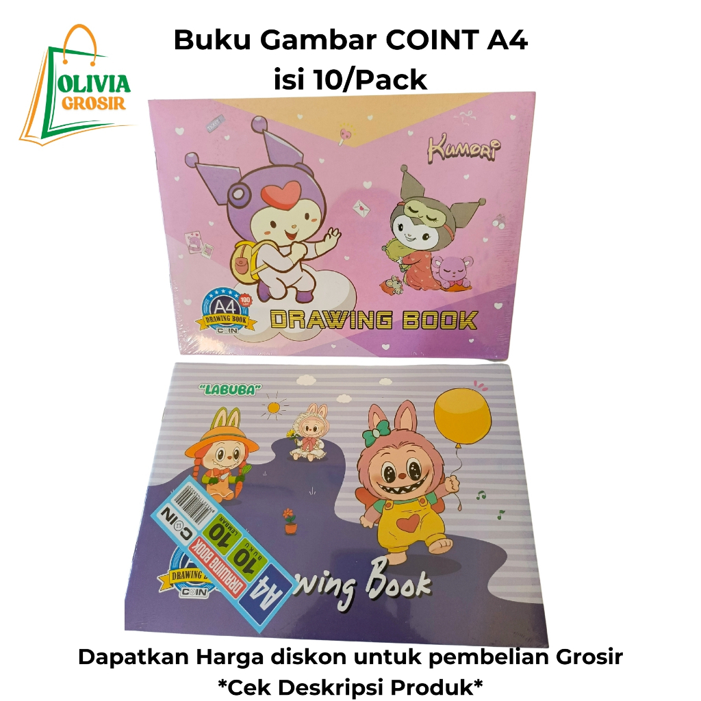 

Buku Gambar A4 Coin (Pack)
