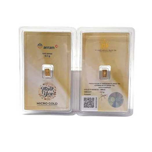 Micro Gold Hartadinata ft Antam - 0.1 gr