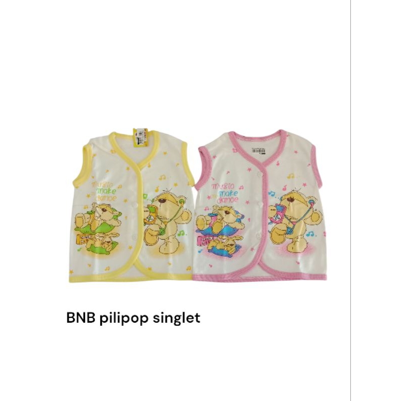 Baju Bayi Baru Lahir tanpa Lengan singlet Atasan kutungan Piyama Bayi Newborn Baju Tidur Bayi Baju b