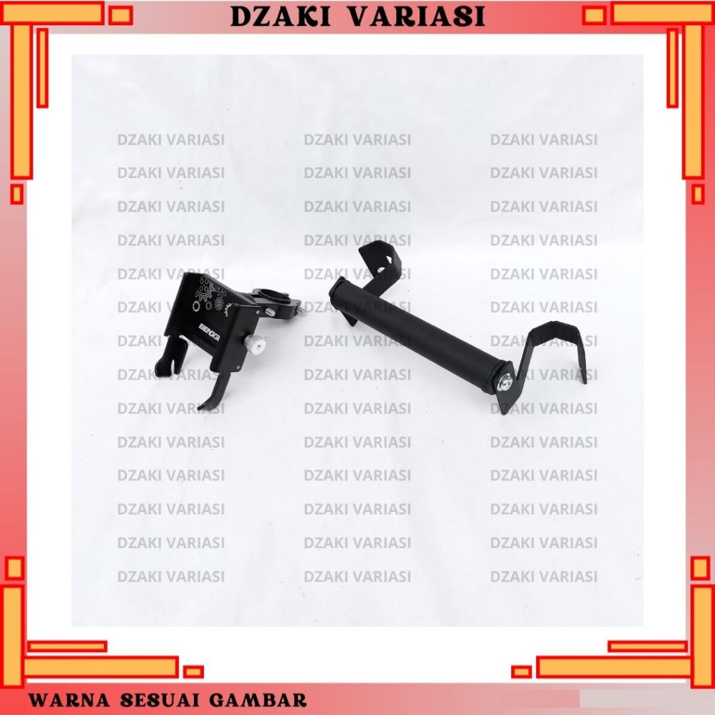 PAKET HOLDER GPS HP CBR 250 RR PHONE HOLDER BG ALUMUNIUM STANG MOTOR BRAKET BRACKET BREKET HOLDER HA